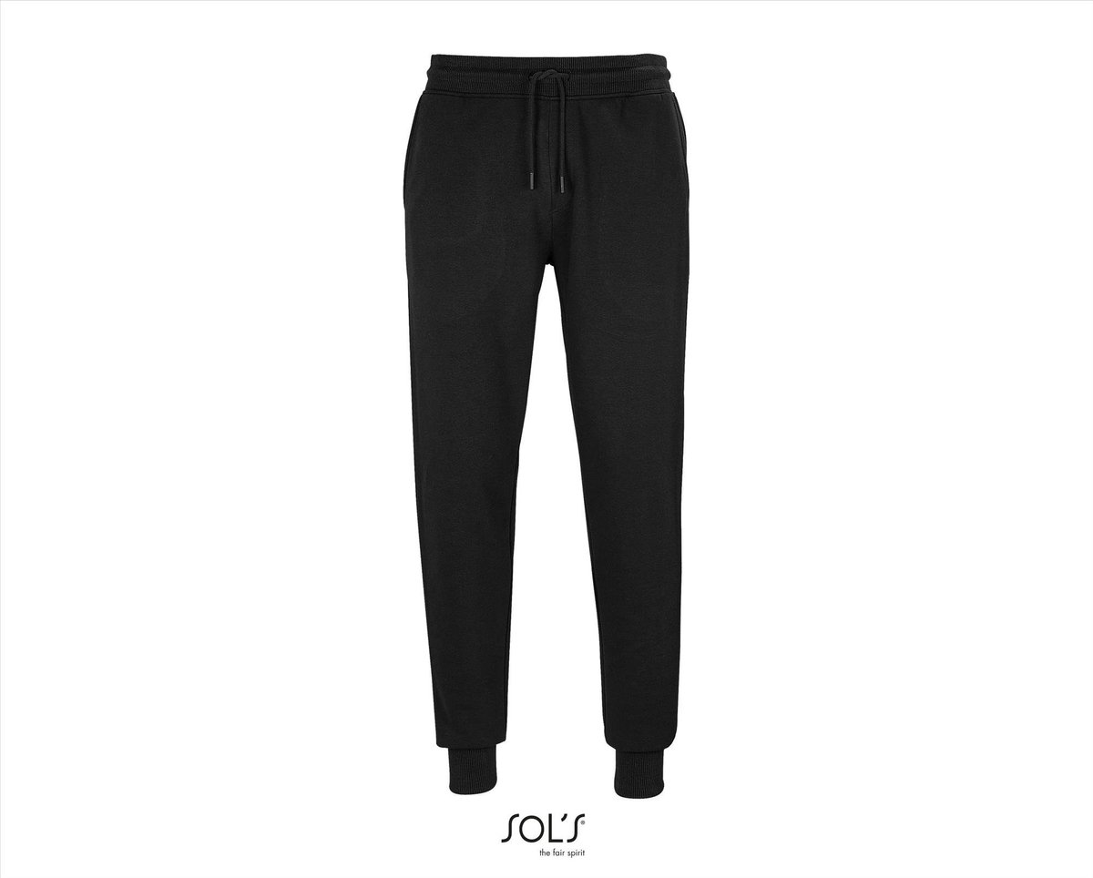 SOL'S Unisex Jumbo Fleece Jog Pants L03810 - Black - S