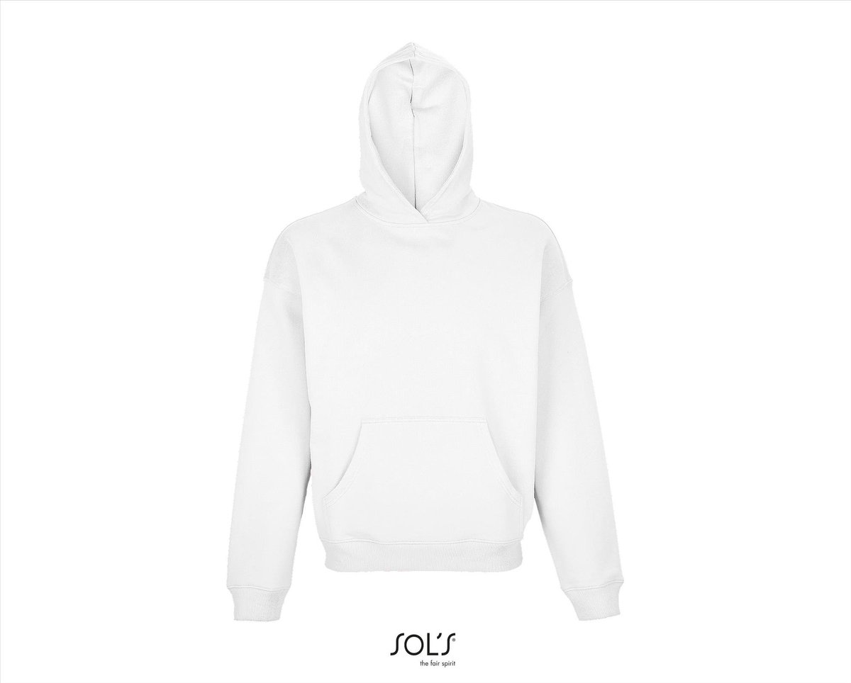 Sol's Unisex Connor Oversized Hoodie L03813 - White