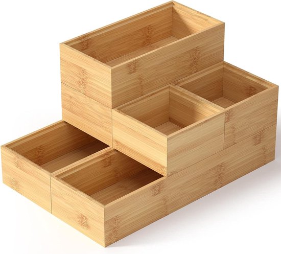 S&Dshopline® - Cosmetische Organizer, Set Van 2, Acryl Voor De Slaapkamer Make Uptafel Organizer Stapelbaar Voor Het Bewaren Van Cosmetica Make Up Organizer