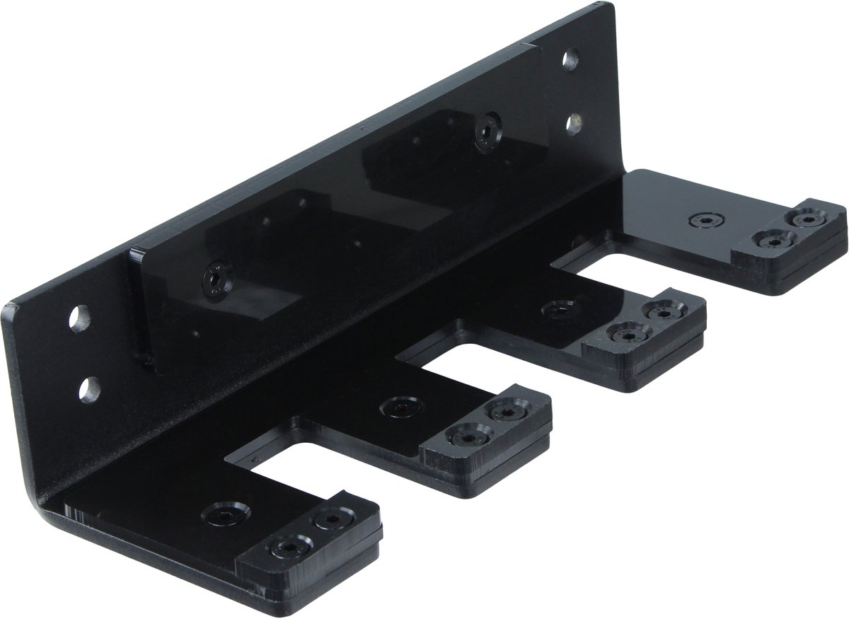 Lifemaxx Crossmaxx Halterstang Opbergsysteem voor 3 Stangen