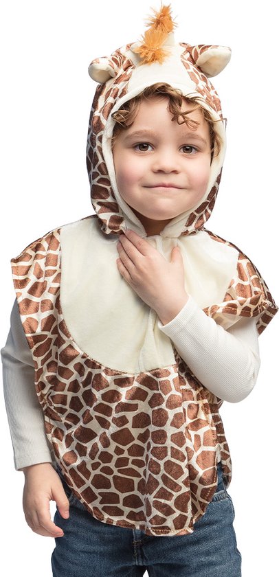 Boland - Poncho kind Giraffe - Kinderen - Giraffe - Dieren