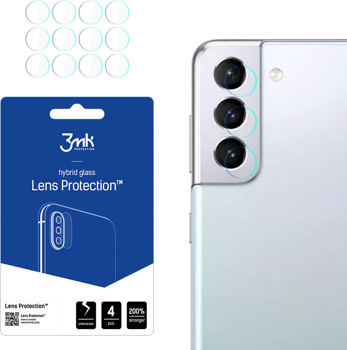 Samsung Galaxy S22+ 5G - 3mk Lens Protection