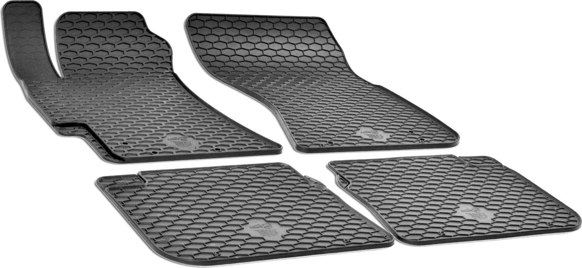 Walser DirtGuard rubberen voetmatten geschikt voor Subaru Outback 2003-Vandaag - Legacy 2003-Vandaag - Impreza 2007-Vandaag - Forester 2012-Vandaag
