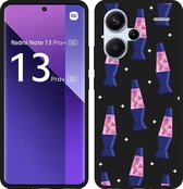 Cazy Hoesje Zwart geschikt voor Xiaomi Redmi Note 13 Pro+ 5G Lavalampen