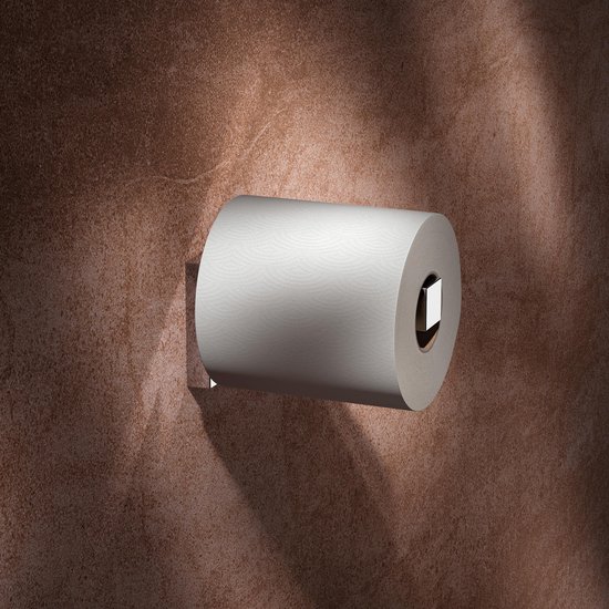 thumbnail: KEUCO Toiletpapierhouder Moll - Hoogglans Verchroomd Metaal, Open Vorm
