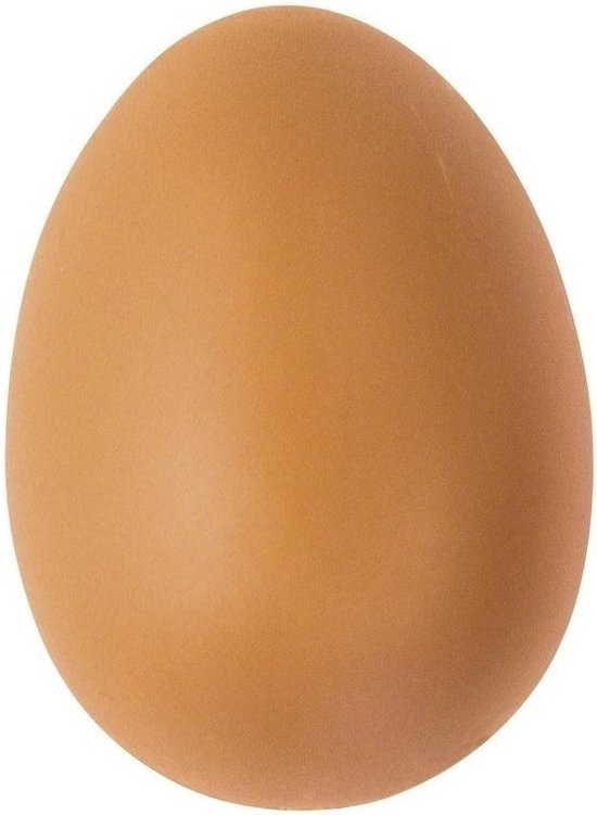 20x Oeufs marrons en plastique pour décorer 6 cm - matériel de bricolage ou de décoration - Bricolage pour décorer les oeufs de Pâques par vous-même