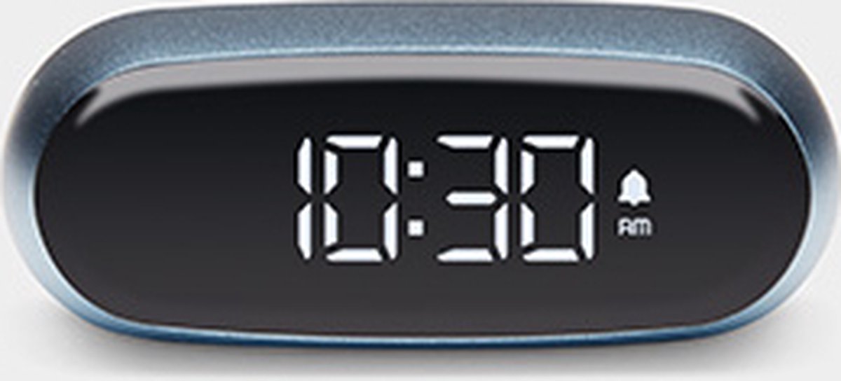 Lexon Minut Pocket Size Wekker - Licht Blauw