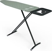 Widex Strijkplank "Ruby" met strijkijzerplateau - 124 x 38 cm - Compleet en uitklapbare strijkplank - Anti-slip pootjes - Sneller strijken - Geschikt voor stoomgenerator
