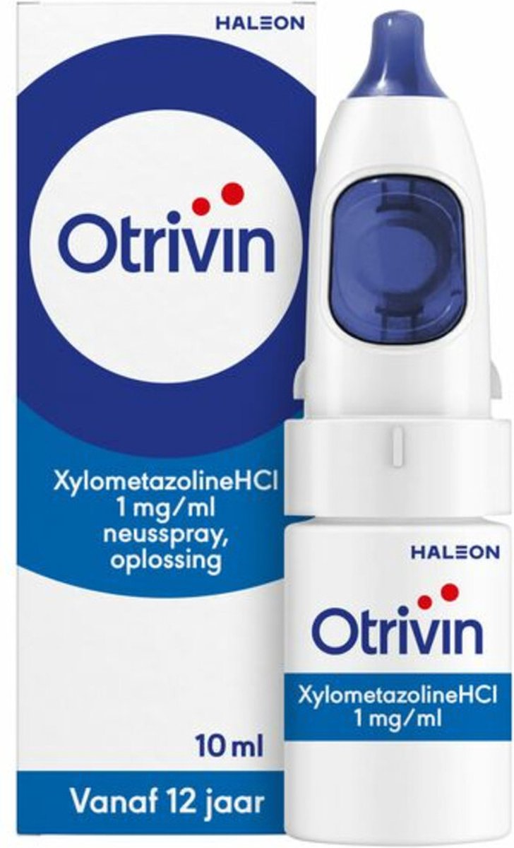Goedkoopste Otrivin Neusspray 1mg/ml XylometazolineHCI - 2 x 10 ml