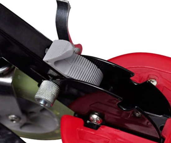 Elektrische step kind 120W rood met zitje, inklapbaar, max 12 km/u, draaggewicht 50 kg, 6+ jaar