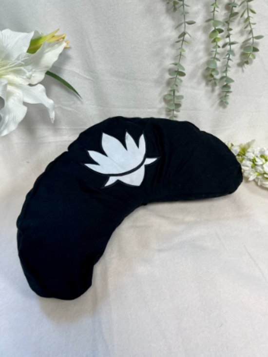 YogaStyles meditatiekussen - halve maan - zwart - lotus - Symbolic van YogaStyles — afbeelding 5