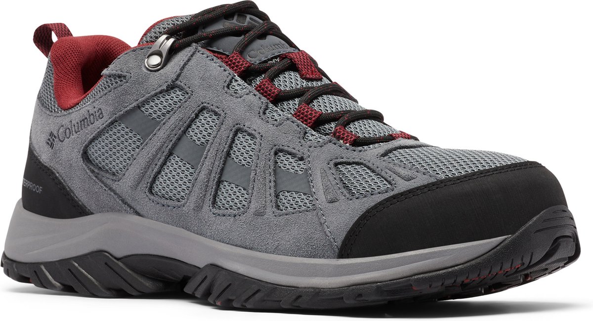 Columbia REDMOND III WATERPROOF Heren Wandelschoenen - Ti Grey Steel, Black