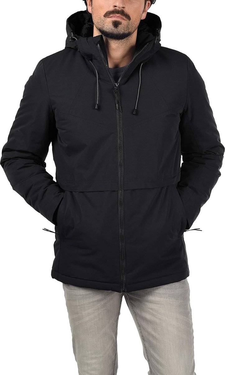 Inovra ® Winterparka voor heren, met hoogsluitende capuchon