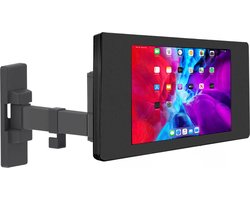 Flexibele tablet muurbeugel 265 mm Fino voor Samsung Galaxy Tab E 9.6 - zwart