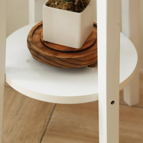 Bamworld Plantenstandaard Binnen Houten Plantentafel voor Grote Planten