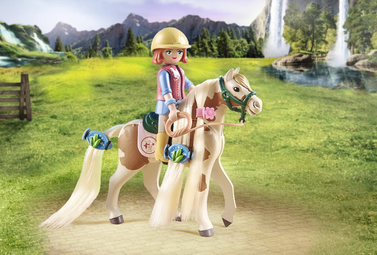 PLAYMOBIL Horses of Waterfall Ellie met paard - 71639 — afbeelding 5