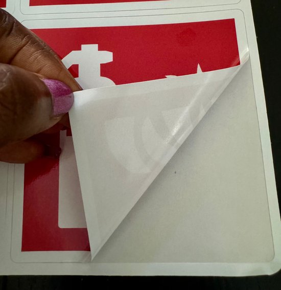 5 Stickers van 20 cm | Brand Alarmtelefoon sticker, ISO 7010, F006