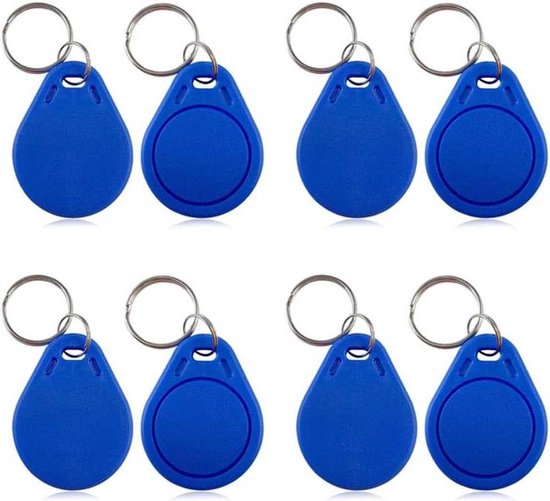 10 étiquettes RFID NFC 13.56 MHz - Porte-clés Jeton Pour Arduino - Neuf