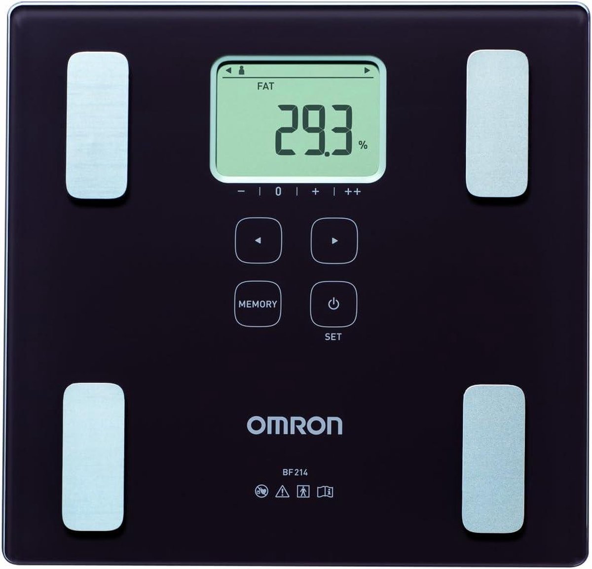 Weegschaal lichaamscompositiemeter en spiermassa meting