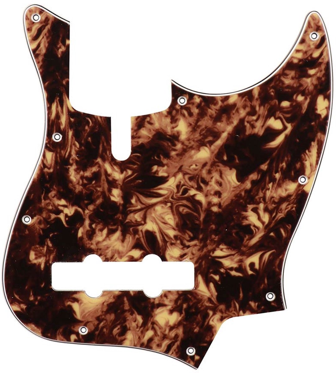 Boston M4V-310-MY pickguard, Sire Marcus Miller V-series 4-string, 3 ply, marble yellow