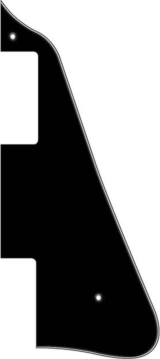 Boston LP-313-B pickguard, LP-model, standard, 3 ply, black