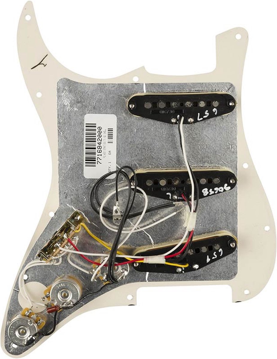 Fender 992343500 Tex-Mex SSS, 11 screw holes, tortoise shell