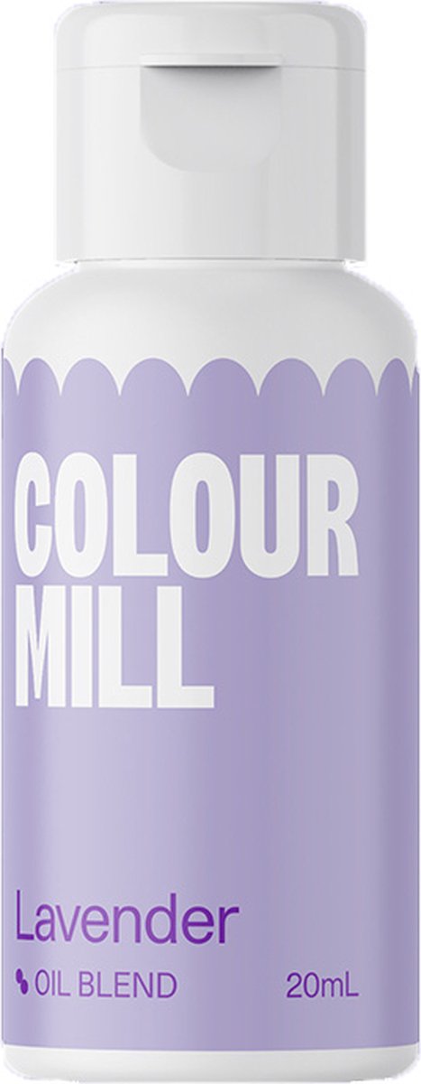 Colour Mill Oil Blend Voedingskleurstof op Oliebasis - Lavender - 20ml