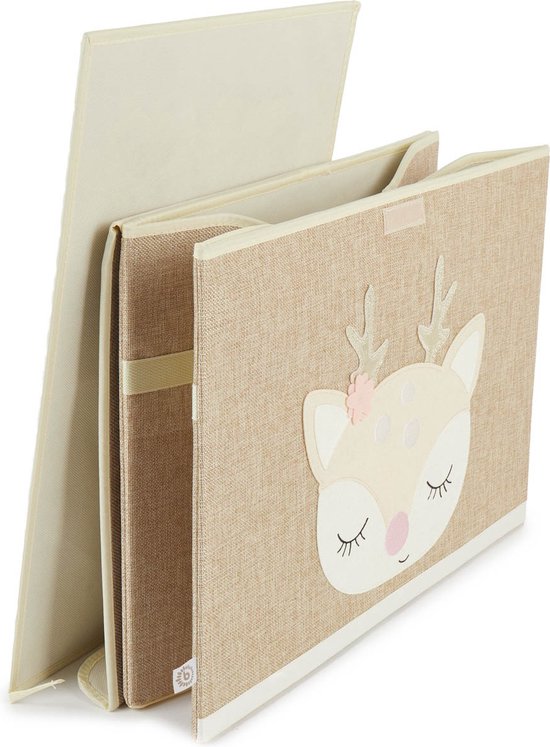 Bieco Deer Ella Stoffen Opbergbox — afbeelding 3