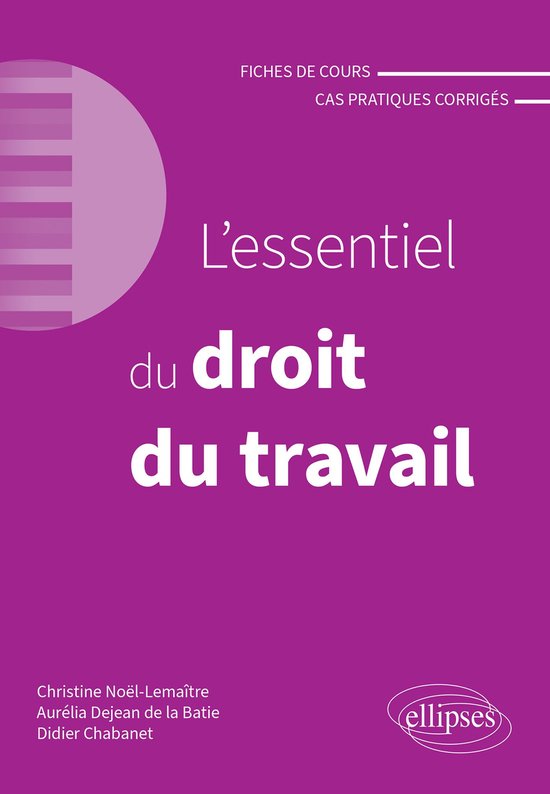 L'essentiel du droit du travail - cover