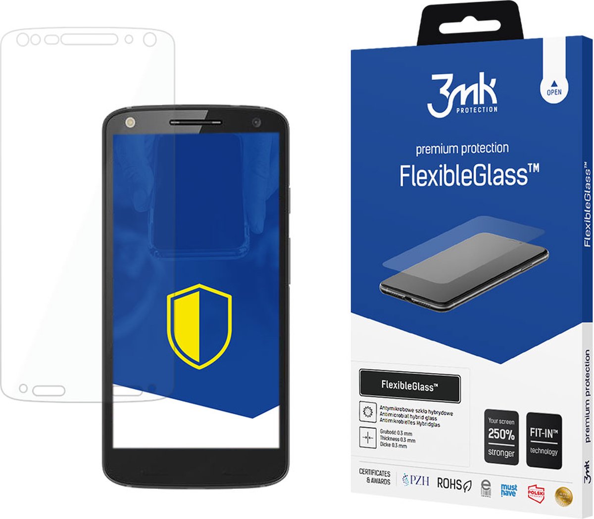 Motorola Moto X Force - 3mk FlexibleGlass