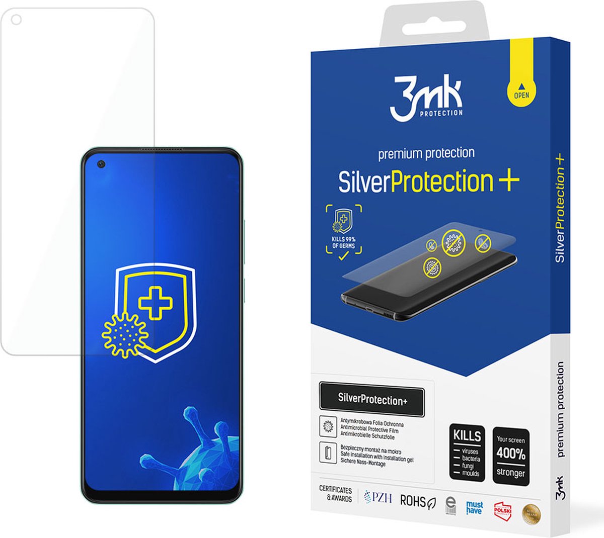 Oppo A78 4G - 3mk SilverProtection+