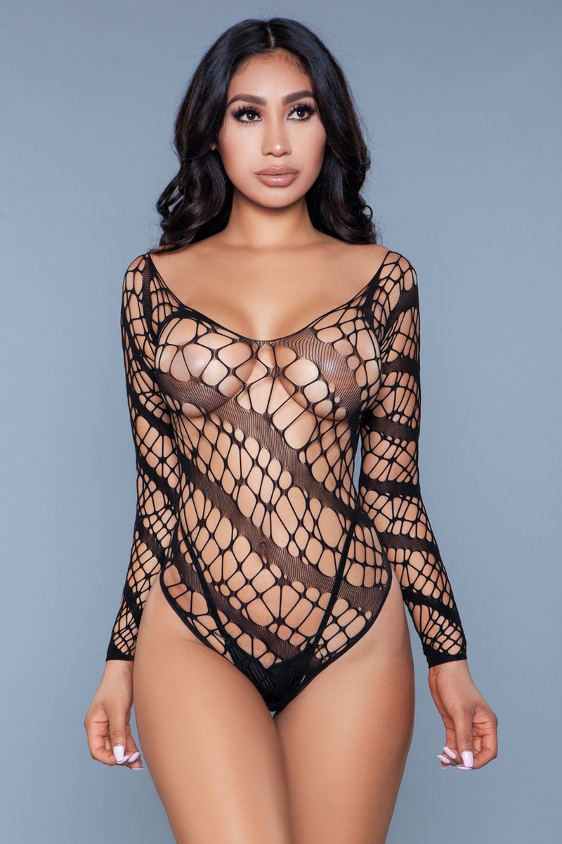 Goedkoopste Be Wicked - Let Me Love You - Sexy Body - One Size - Zwart