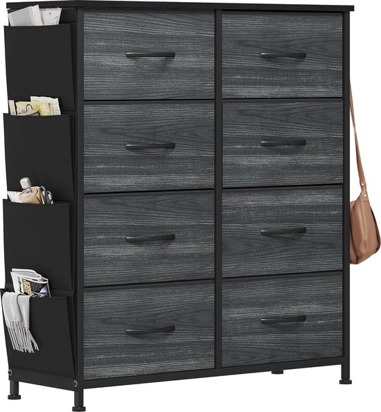 YITAHOME Ladekast met 6 laden PU lederen opbergladen dressoir