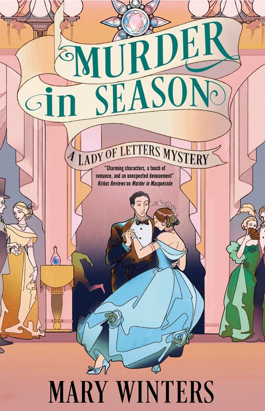 A Lady of Letters Mystery- Murder in Season - cover
