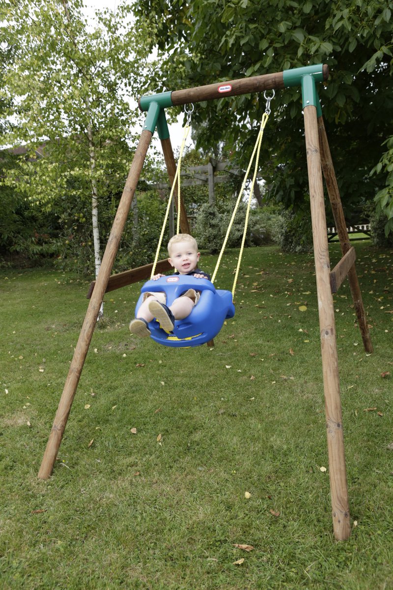 Little Tikes High Back Peuter - Schommel Blauw — afbeelding 6
