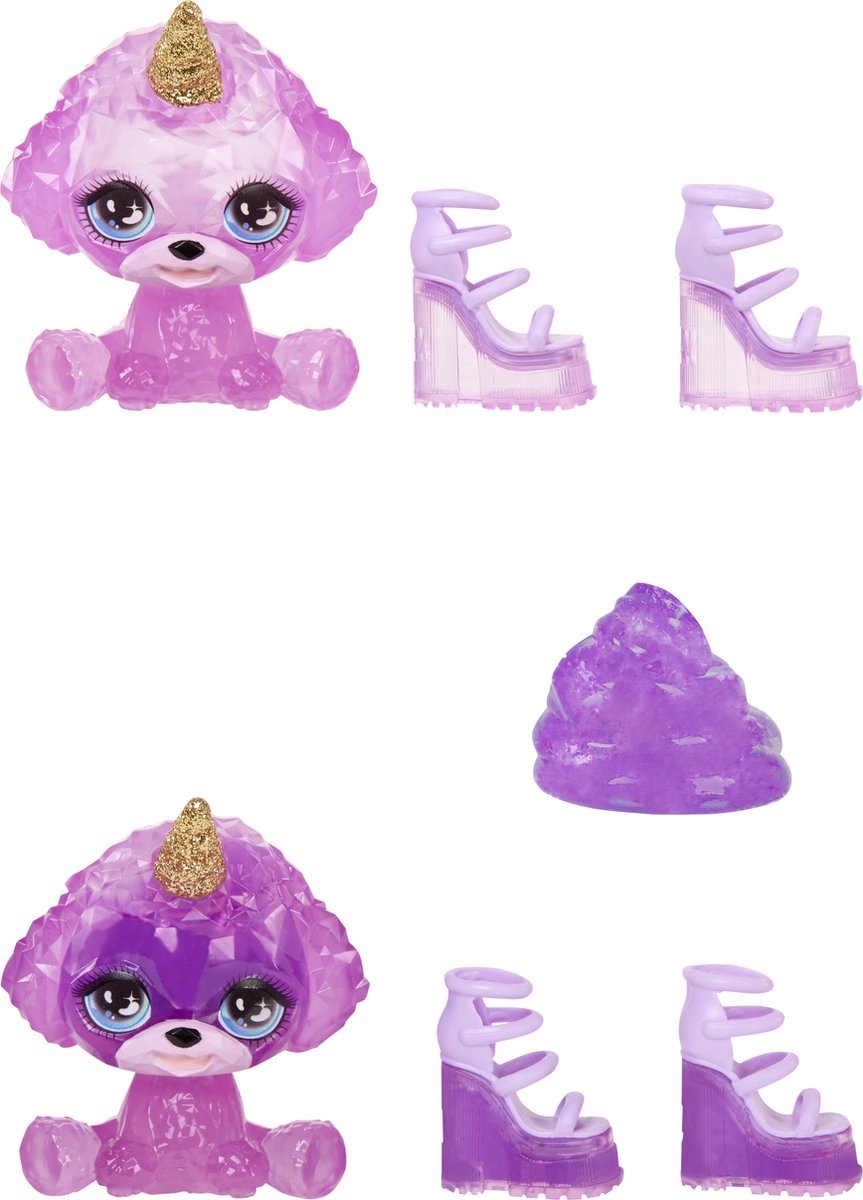 Rainbow High Klassieke Modepop - 28 cm - Violet (paars) - Met slijmset en diertje — afbeelding 13