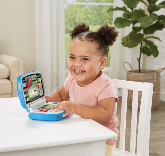 VTech Dierenvriendjes Eerste Laptop - Educatief Speelgoed - Cijfers en Dieren - Van 1 tot 3 Jaar