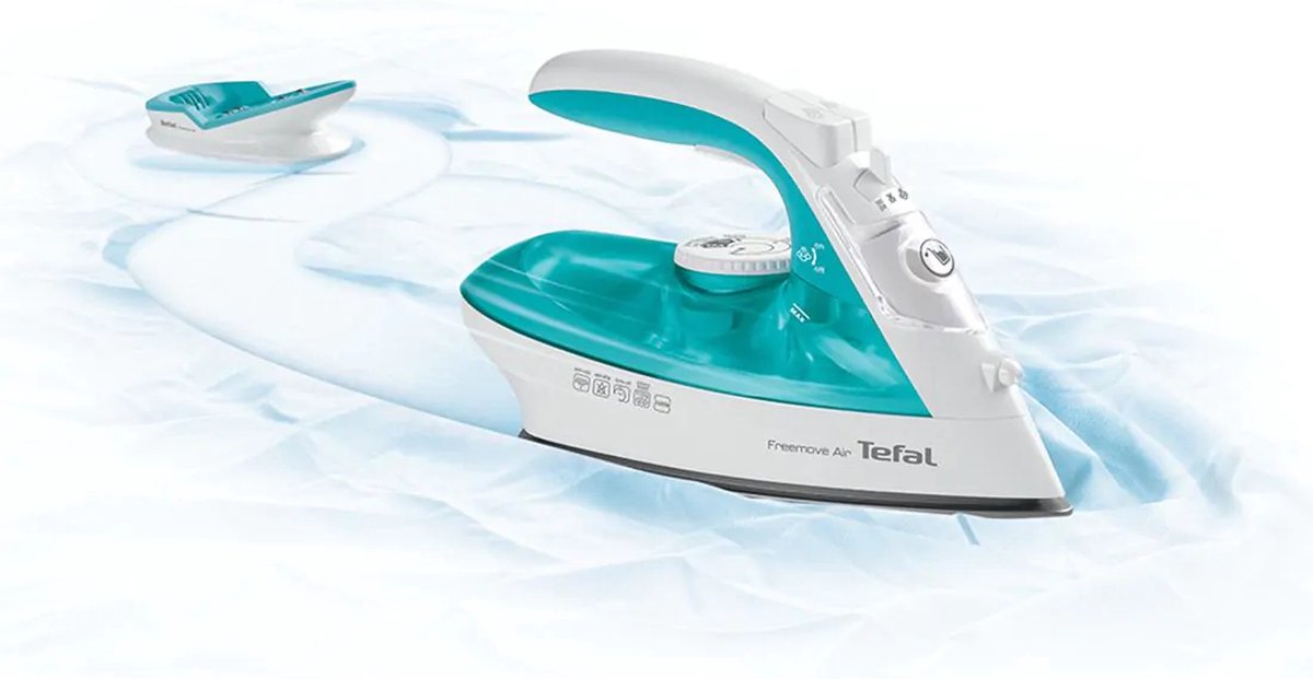 Tefal FV6520 - Stoomstrijkijzer met station — afbeelding 2