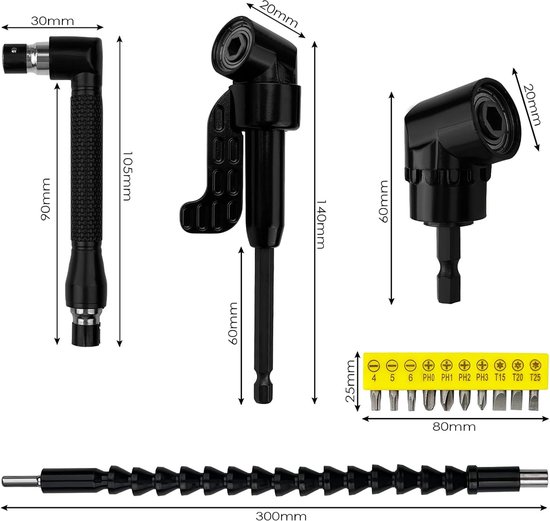 Flexibele adapter voor boormachine kopen. Webshop