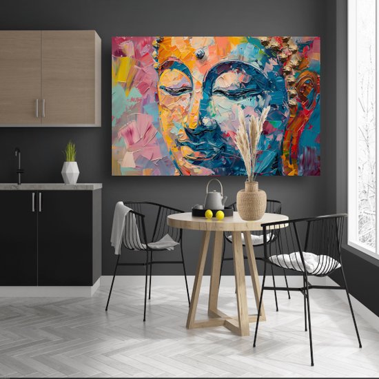 Tableau art abstrait sur verre - Tableau art moderne sur verre - Tableau salon - Décoration murale classique - Tableau plexiglas - Art mural verre acrylique 75x50 cm