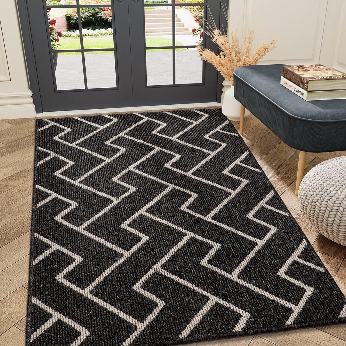 Deurmat 90 x 150 cm - Absorberend - Antislip - Vuilvangmat - Voor Binnen - Keuken - Achter