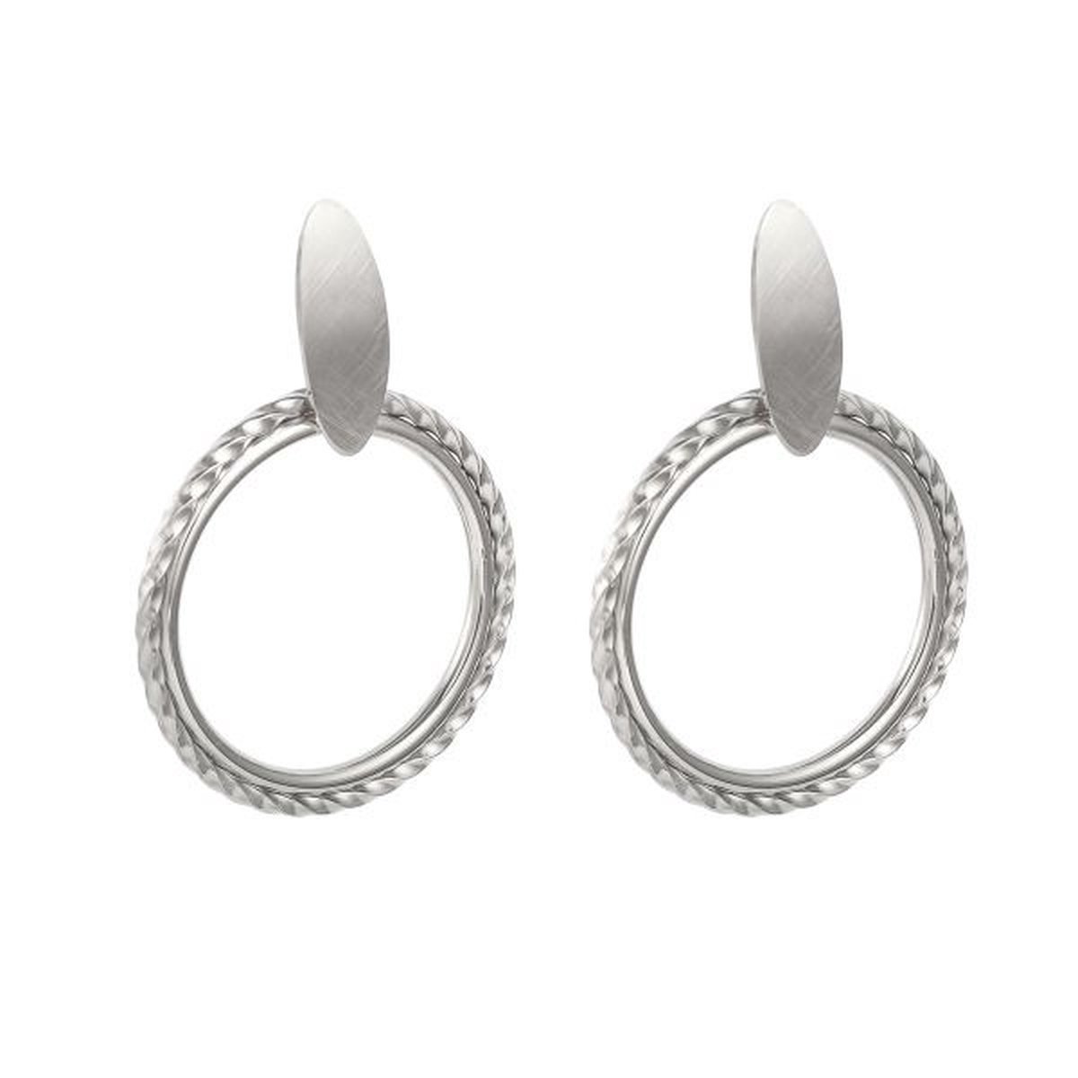 Oorbellen Cirkel Romantic - Oorbellen Dames