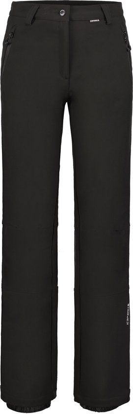 ICEPEAK FRECHEN Dames Softshell Skibroek - Zwart - 40