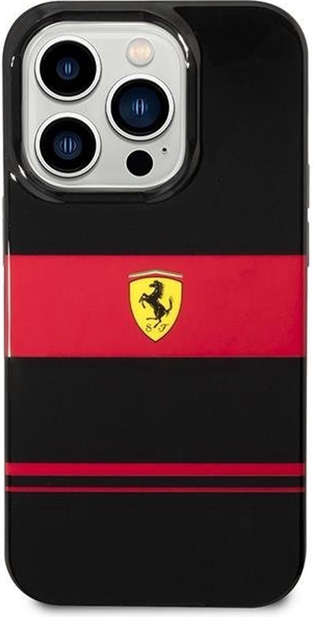 Bescherming Ferrari iPhone 14 Pro 6,1" black hardcase IMD Combi Magsafe van Merkloos — afbeelding 3