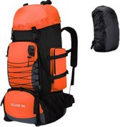 Bol.com WoYoW® - 90L - Backpacks - Backpack - Militaire - Tactische - Rugzak - Oranje - 90 Liter - Survival - Wandelen - Kampere... aanbieding