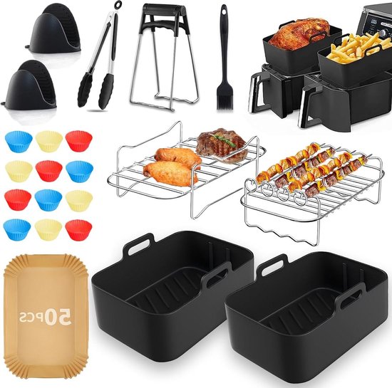 Felenny 21-delig accessoires voor heteluchtfriteuse Airfryer