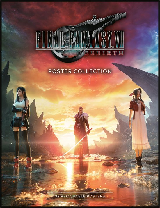 Final Fantasy VII Rebirth Poster Collection - cover