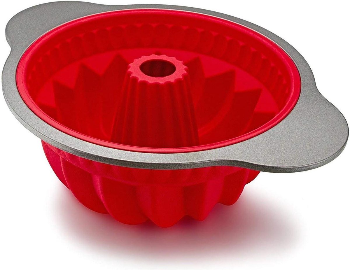 Pound Cake Pan - Silicone Baking Mold met Recepten