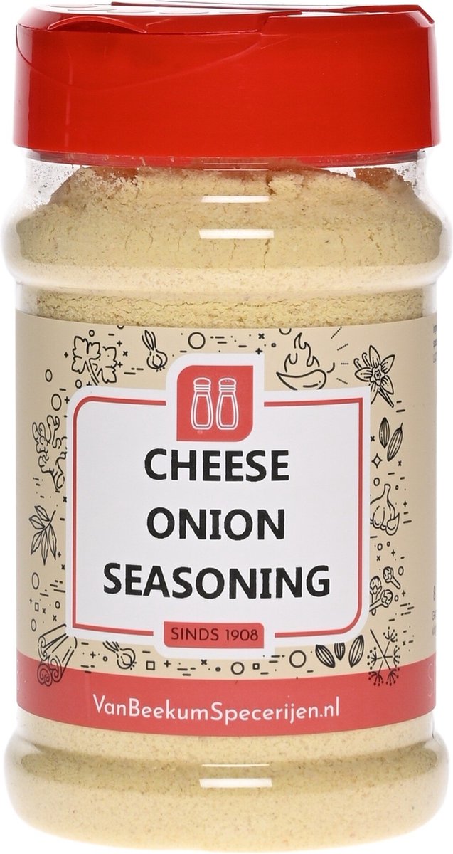 Goedkoopste Van Beekum Specerijen - Cheese Onion Seasoning - Strooibus 200 gram