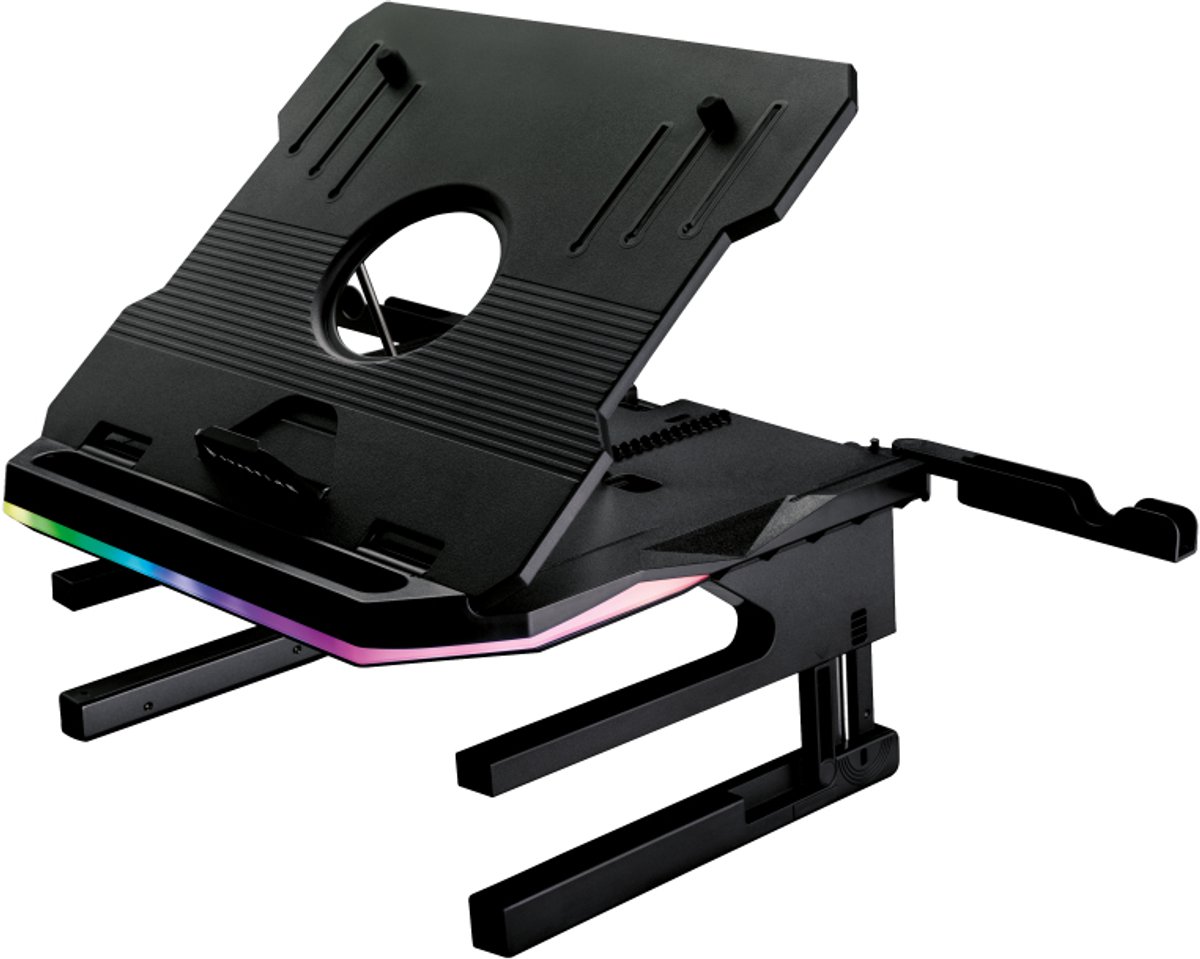 Portus X2 Universeel Verstelbare Laptop Standaard met RGB